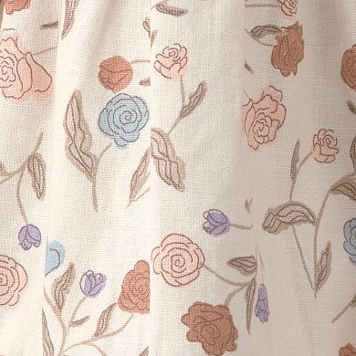 Baby Girl Carter's Floral Sleeveless Dress with Ruffle Hem