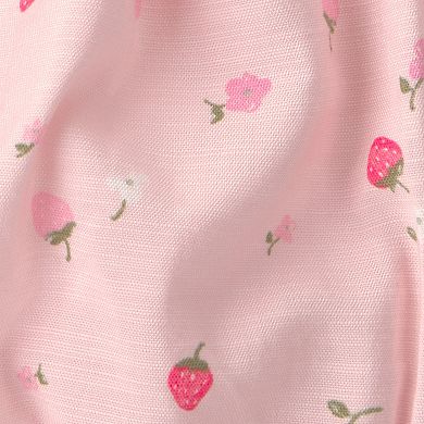 Baby Girl Carter's Strawberry Ruffle Sleeveless Romper