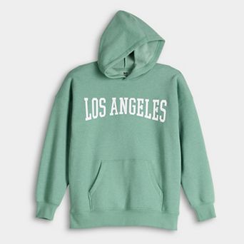 Girls 6-16 SO® Adaptive Oversized Graphic Pullover Hoodie