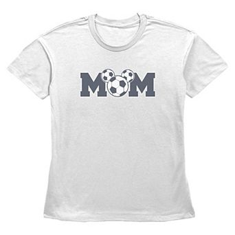 Disney's Mickey Mouse Soccer Mom Women's Graphic Tee
