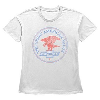 Women's Chevrolet The Great American Value Stamp Americana Graphic Tee