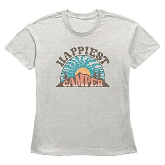 Women's Happiest Camper Graphic Tee