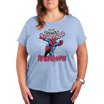Plus Size Marvel Spider-Man Graphic Tee