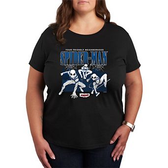 Plus Size Marvel Your Friendly Neighborhood Spider-Man Graphic Tee