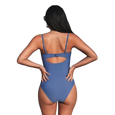 Women's Cupshe Cutout One Piece Swimsuit