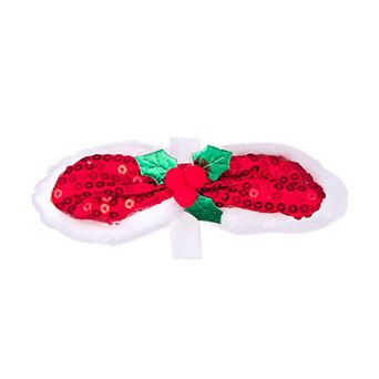 Holiday Sequin Bow Headband