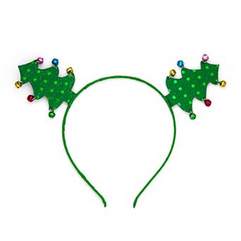 Christmas Tree With Bells Headband