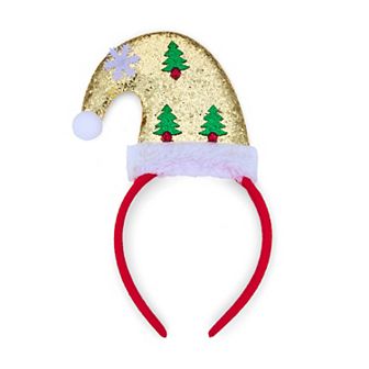 Gold Holiday Hat Headband