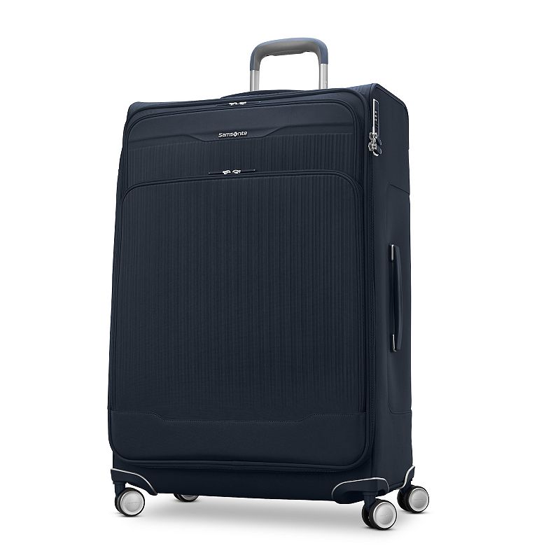Samsonite Silhouette 18 Large Softside Spinner Luggage, Deep Blue