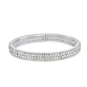 Napier Gold Tone Social Life Bracelet