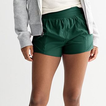 Juniors' SO® Woven Running Shorts