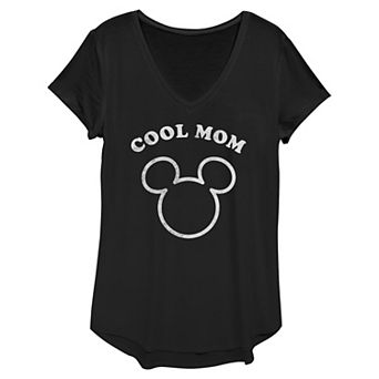 Disney's Mickey Mouse Cool Mom Women's Graphic Tee