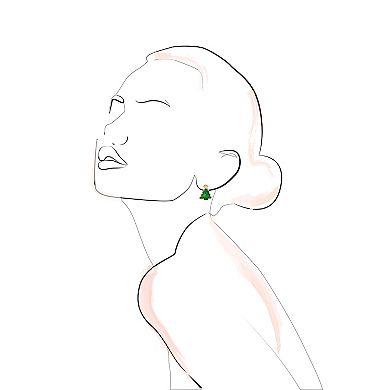 Gold Tone 6-Pair Holiday Post Earring Set