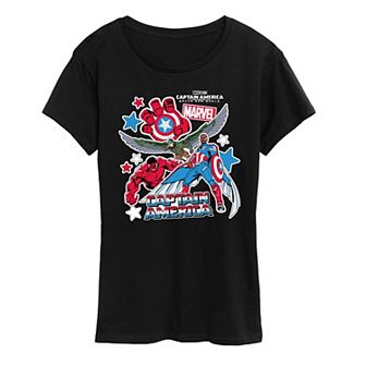 Women's Captain America Brave New World Graphic Tee