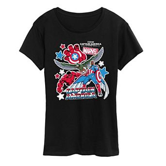 Women's Captain America Brave New World Graphic Tee