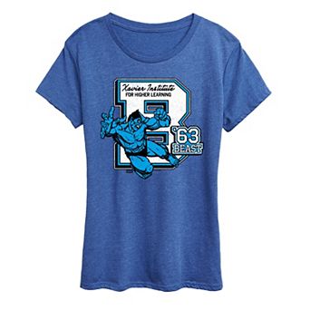 Women's Marvel X-Men Beast '63 Collegiate Graphic Tee