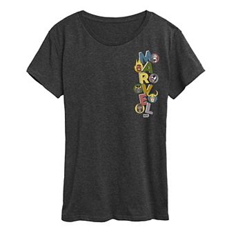 Women's Marvel Villains Stacked Graphic Tee