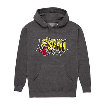 Men's Marvel Spider-Man The Amazing Spider-Man Logo Fleece Pullover Hoodie