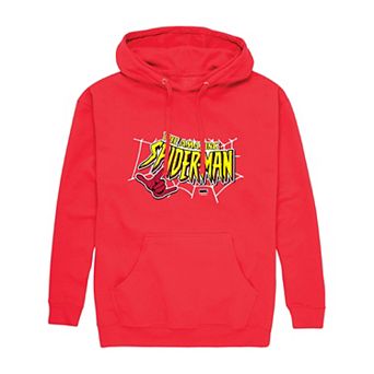 Men's Marvel Spider-Man The Amazing Spider-Man Logo Fleece Pullover Hoodie