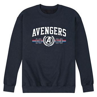 Men's Marvel The Avengers Collegiate Est. 1963 Crew Fleece Sweatshirt