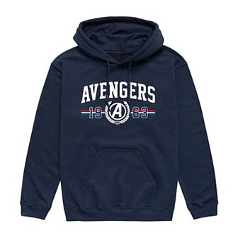Men's Marvel The Avengers Collegiate Est. 1963 Fleece Pullover Hoodie