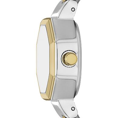 Folio Women's Two Tone Octagonal Link Bracelet Watch - FMDKH555