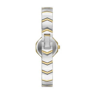 Folio Women's Two Tone Octagonal Link Bracelet Watch - FMDKH555