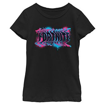 Girls 7-16 Fortnite Paint Splatter Logo Graphic Tee