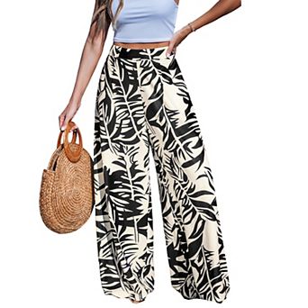 Women's Cupshe Tropical Print Beach Cover-Up Pants