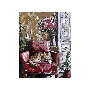 Cat Nap III Framed Wall Art