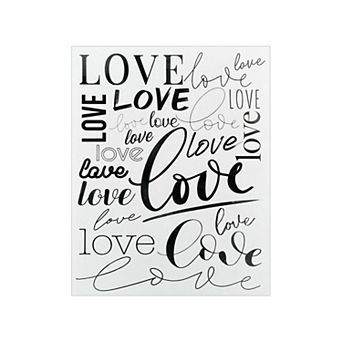 16" x 20" So Much Love Wall Art