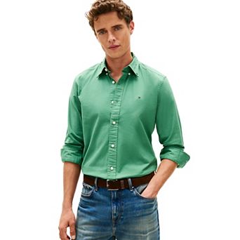 Men's Tommy Hilfiger Oxford Solid Long Sleeve Shirt