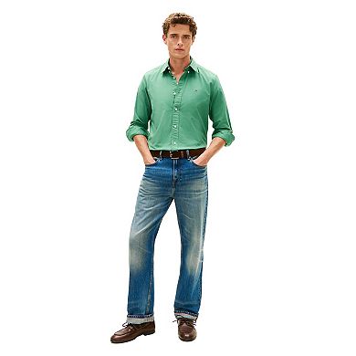 Men's Tommy Hilfiger Oxford Solid Long Sleeve Shirt