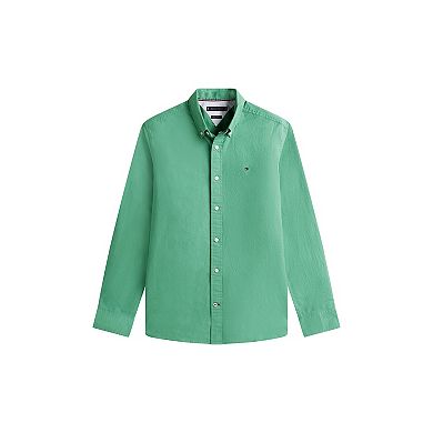 Men's Tommy Hilfiger Oxford Solid Long Sleeve Shirt