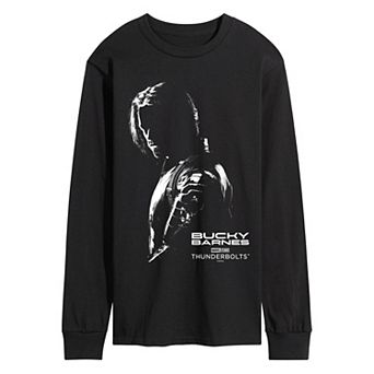 Men's Marvel Thunderbolts Bucky Barnes Long Sleeve Graphic Tee