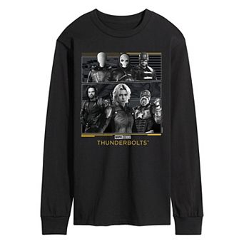 Men's Marvel Thunderbolts Group Long Sleeve Graphic Tee