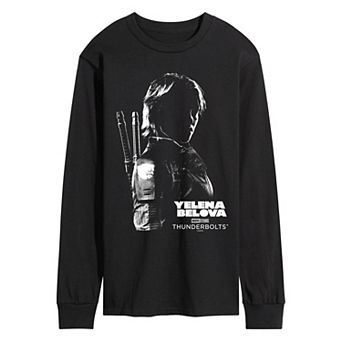 Men's Marvel Thunderbolts Yelena Belova Long Sleeve Graphic Tee