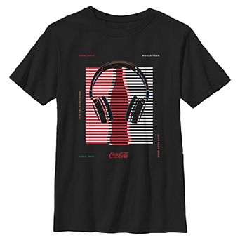 Boys 8-20 Coca-Cola Headphones Graphic Tee