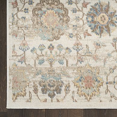 Nourison Traditional Washable Indoor Area Rug