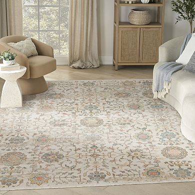 Nourison Traditional Washable Indoor Area Rug