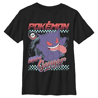 Boys 8-20 Pokemon Gengar 0084 Poster Graphic Tee