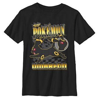 Boys 8-20 Pokemon Umbreon 0197 Poster Graphic Tee