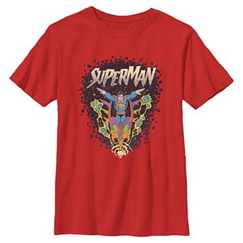Boys 8-20 DC Comics Superman Vintage Stamp Graphic Tee
