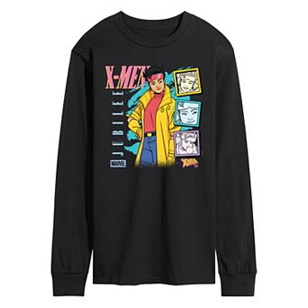 Men's Marvel X-Men '97 Jubilee 90s Bootleg Long Sleeve Graphic Tee