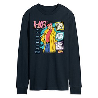 Men's Marvel X-Men '97 Jubilee 90s Bootleg Long Sleeve Graphic Tee