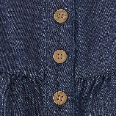 Baby Carter's 2-pc. Chambray Romper Set & Ruffle Top
