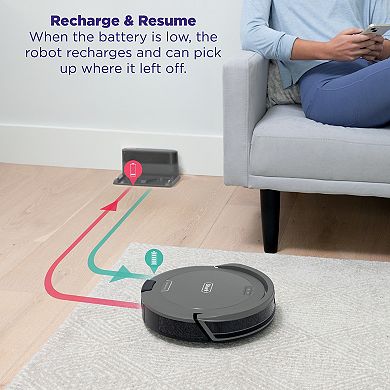 Shark® Navigator Robot Vacuum with SmartPath Navigation and Self-Cleaning Brushroll - RV2110