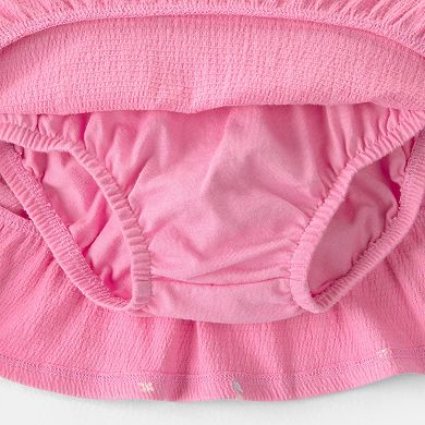 Baby Girl Carter's 2-Piece Floral Top & Skort Set