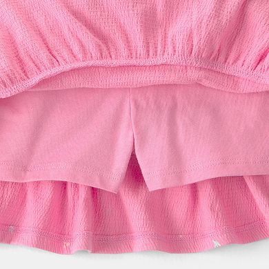 Baby Girl Carter's 2-Piece Floral Top & Skort Set