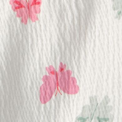 Baby Girl Carter's 2-Piece Butterfly Top & Short Set